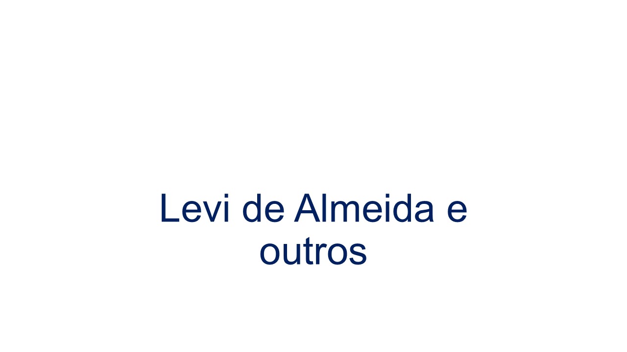 Cliente Recuperação Judicial de Levi Ricardo de Almeida e outros